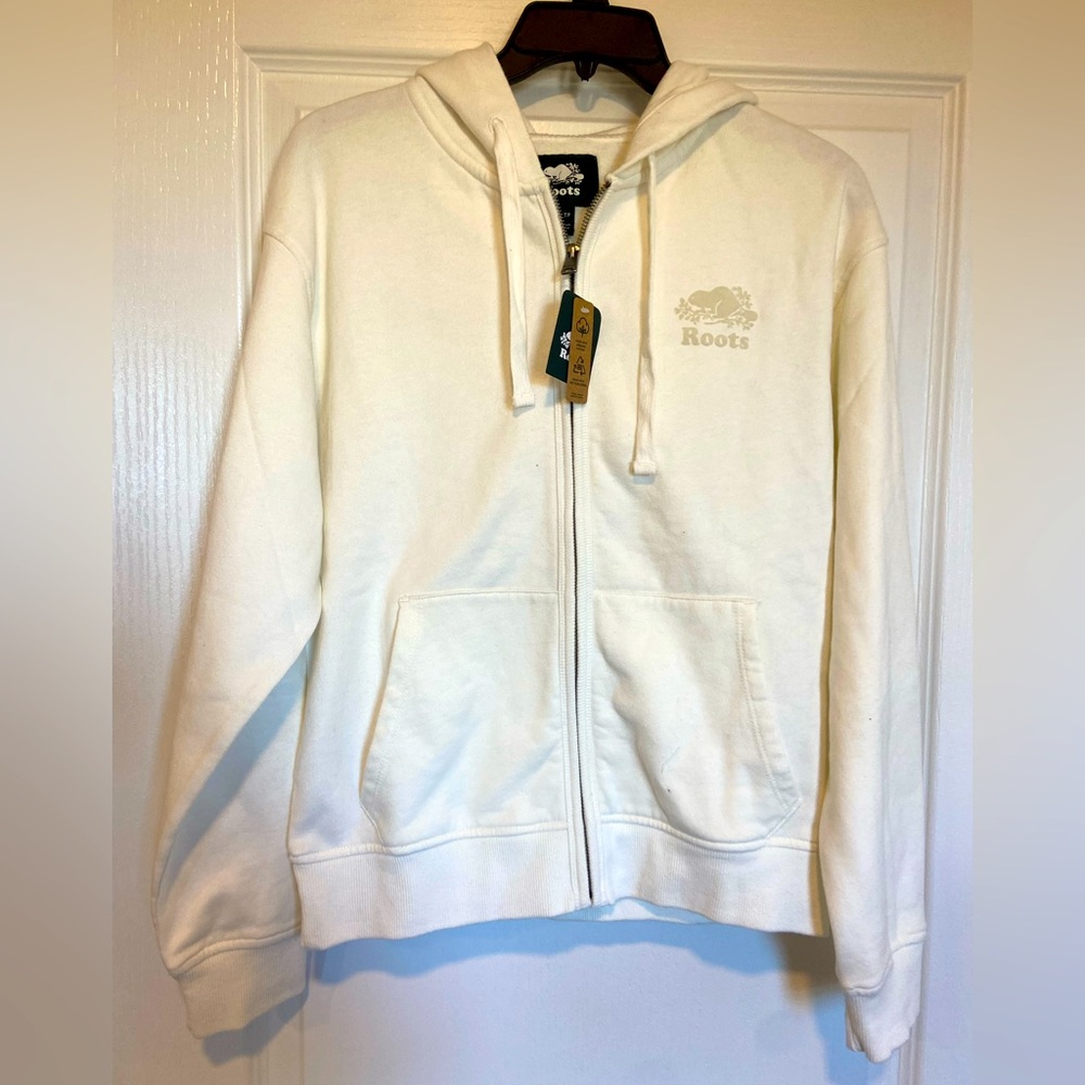 ROOTS zip up hoodie